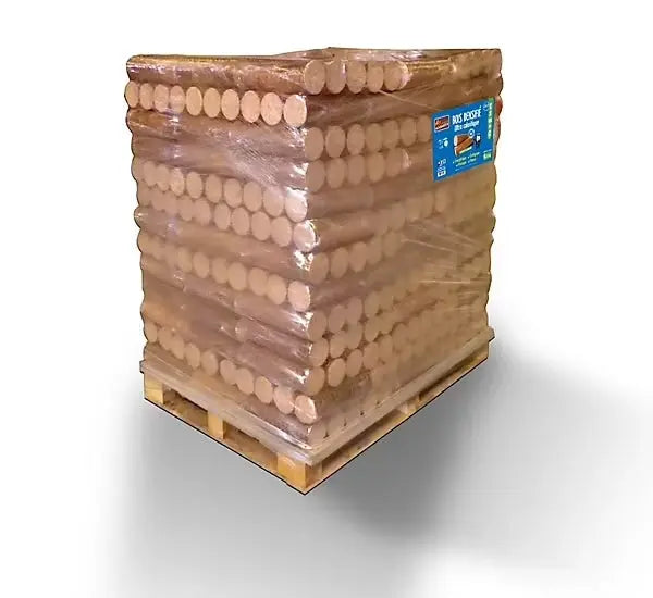 Woodstock Holzbriketts – Palette mit 104 Packungen