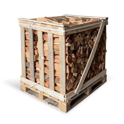 Premium Brennholz 30 cm – Kammergetrocknet – Palette 1,5 Ster – Hartholz