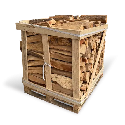 Premium Brennholz 50 cm – Kammergetrocknet – Palette 1,3 Ster – Hartholz