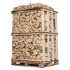 Brennholz 50 cm Hartholz – Eiche & Buche Palette 2 m³ / 3 Ster