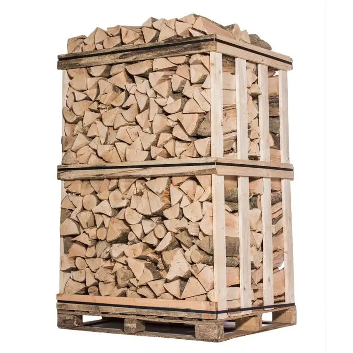 Brennholz 50 cm Hartholz – Eiche & Buche Palette 2 m³ / 3 Ster