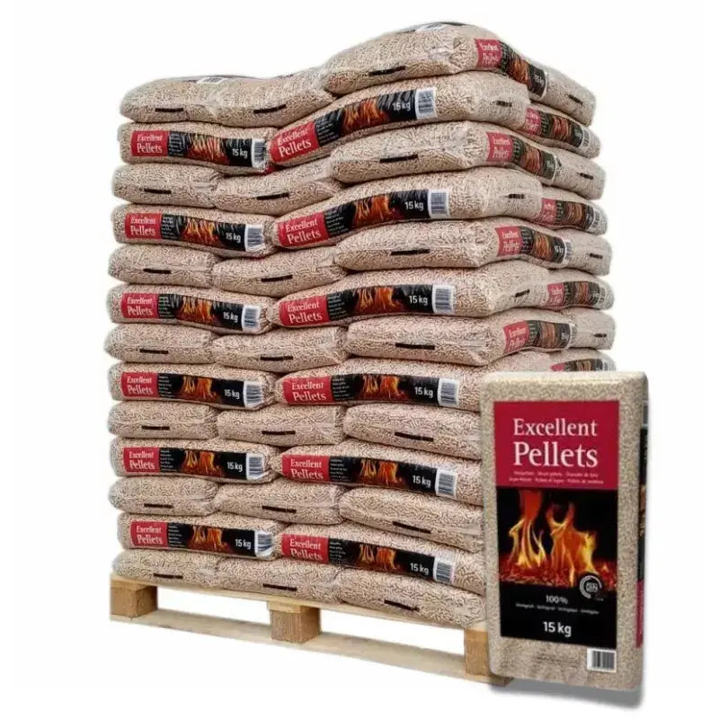 Pellet Excellent – Palette mit 70 Säcken à 15 kg