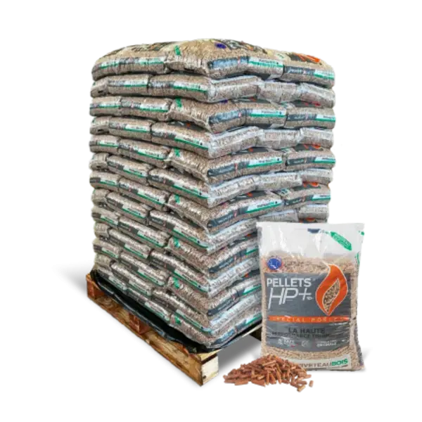 Piveteau HP+ Holzpellets – Palette 104 Säcke à 10 kg