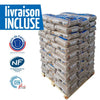 WOODSTOCK Holzpellets – Palette mit 66 Säcken à 15 kg