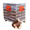 Wooday Holzbriketts – 96 Pakete mit 5 Briketts