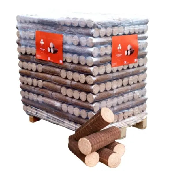 Wooday Holzbriketts – 96 Pakete mit 5 Briketts